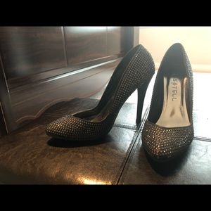 Kiss & Tell Glitter High Heels